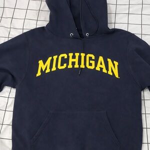 Navy Michigan Hoodie